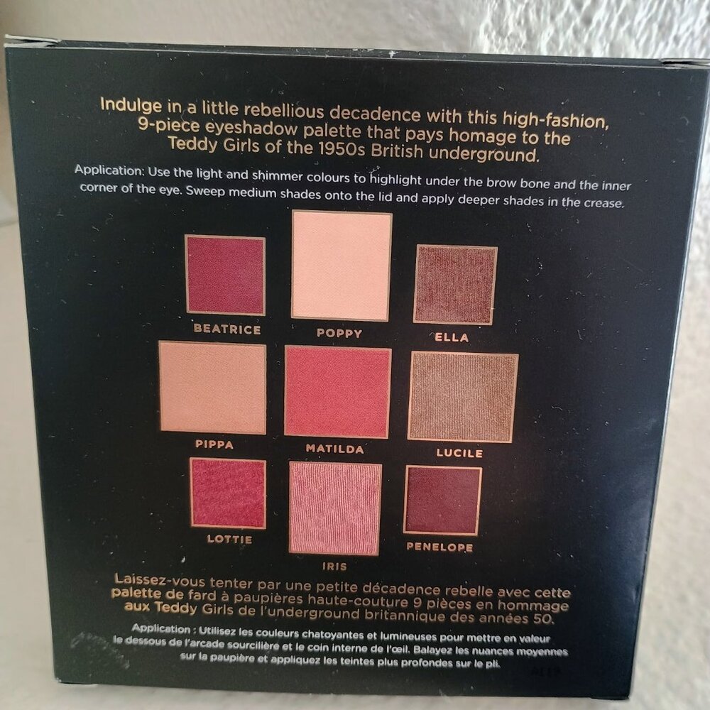 ❤️🩷🧡BNIB BUTTER LONDON TEDDY GIRL 9 PAN EYESHADOW PALETTE - Picture 4 of 5